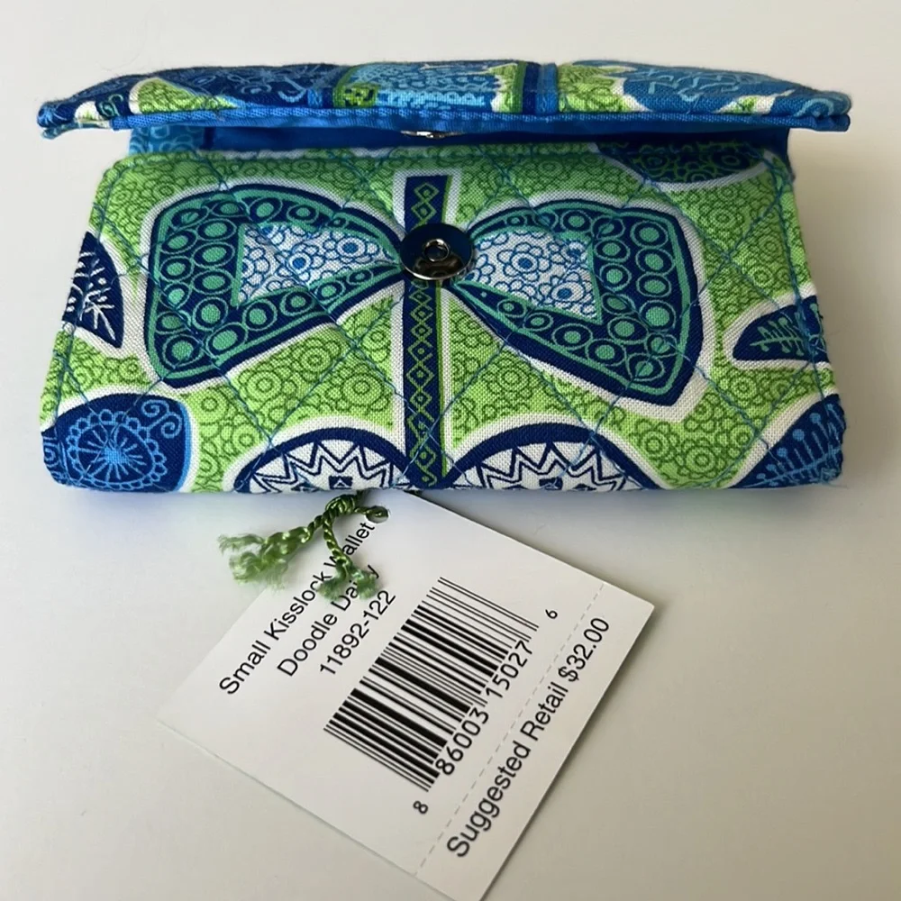 Vera Bradley Small Kisslock Wallet - Picture 2 of 6